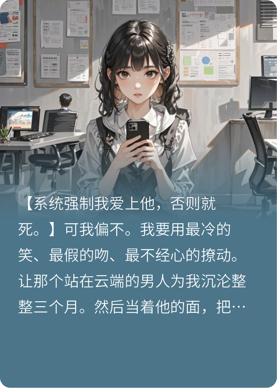 系统让我攻略总裁，我偏不，我选择躺平摆烂