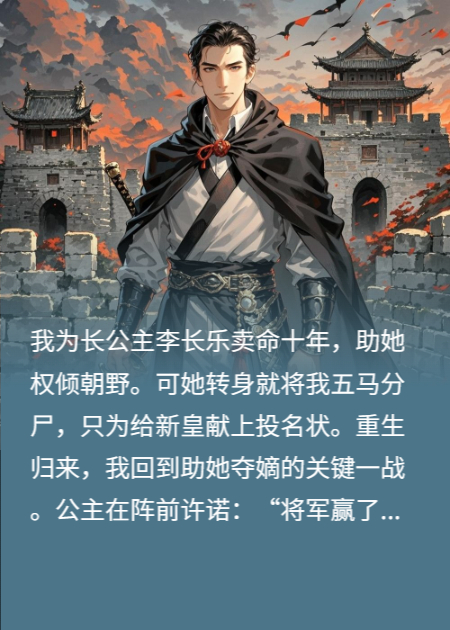 谢公主赐我五马分尸，今夜国都献给敌军