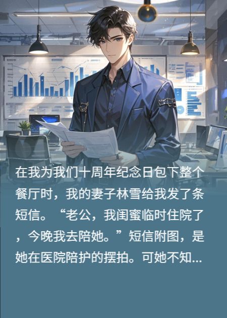 妻子穿着我送的礼服裙，走进了我上司的办公室