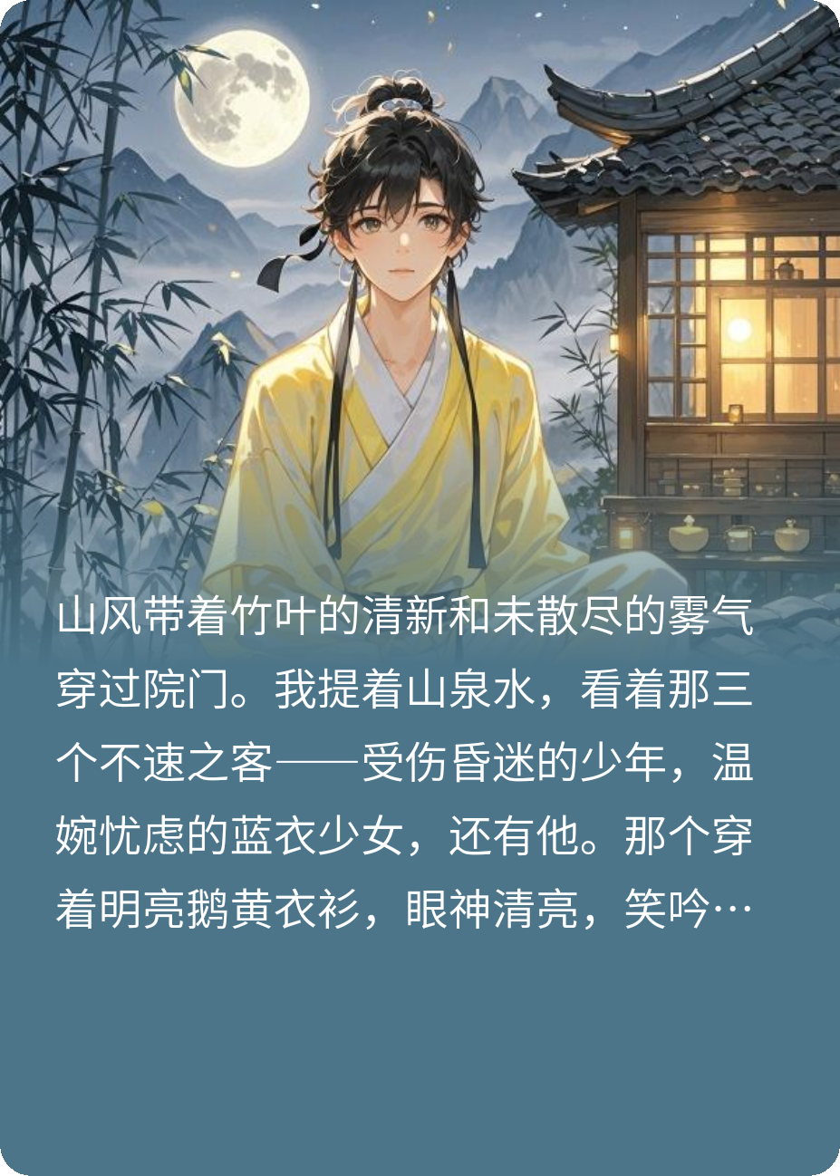 我的少年郎，他来自江湖