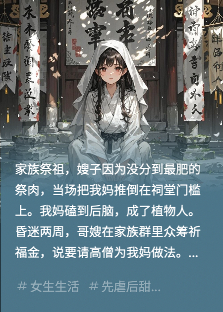 祠堂惊变：我妈病危，哥嫂为我预订火葬场
