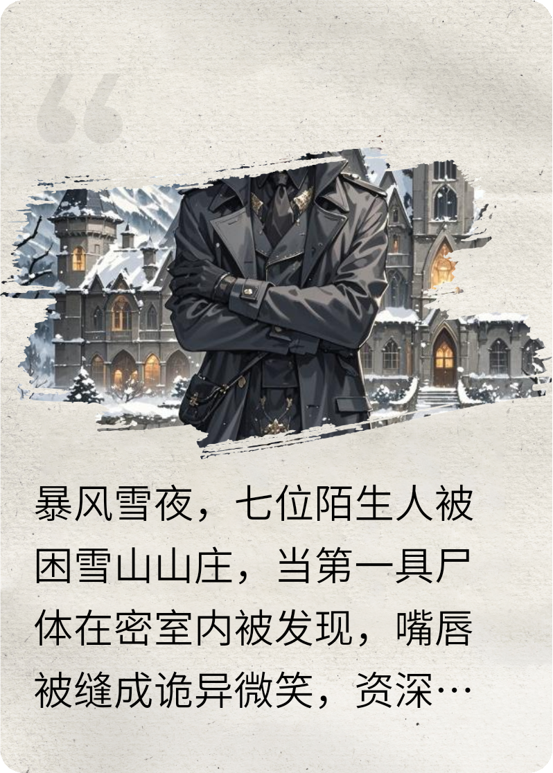 血色密码：雪地密室连环案