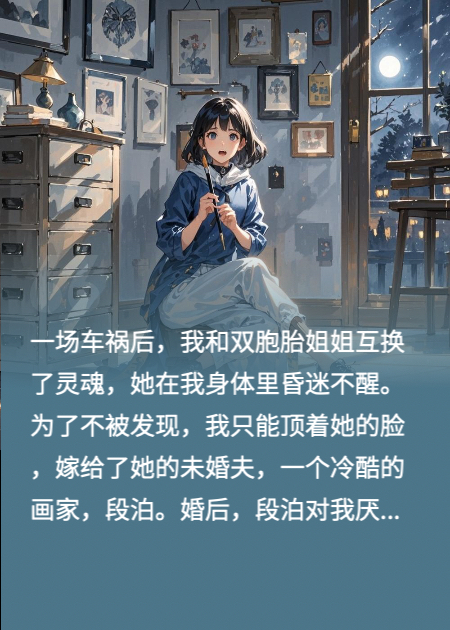魂穿成姐姐，画家未婚夫要锯了我的手送给情人
