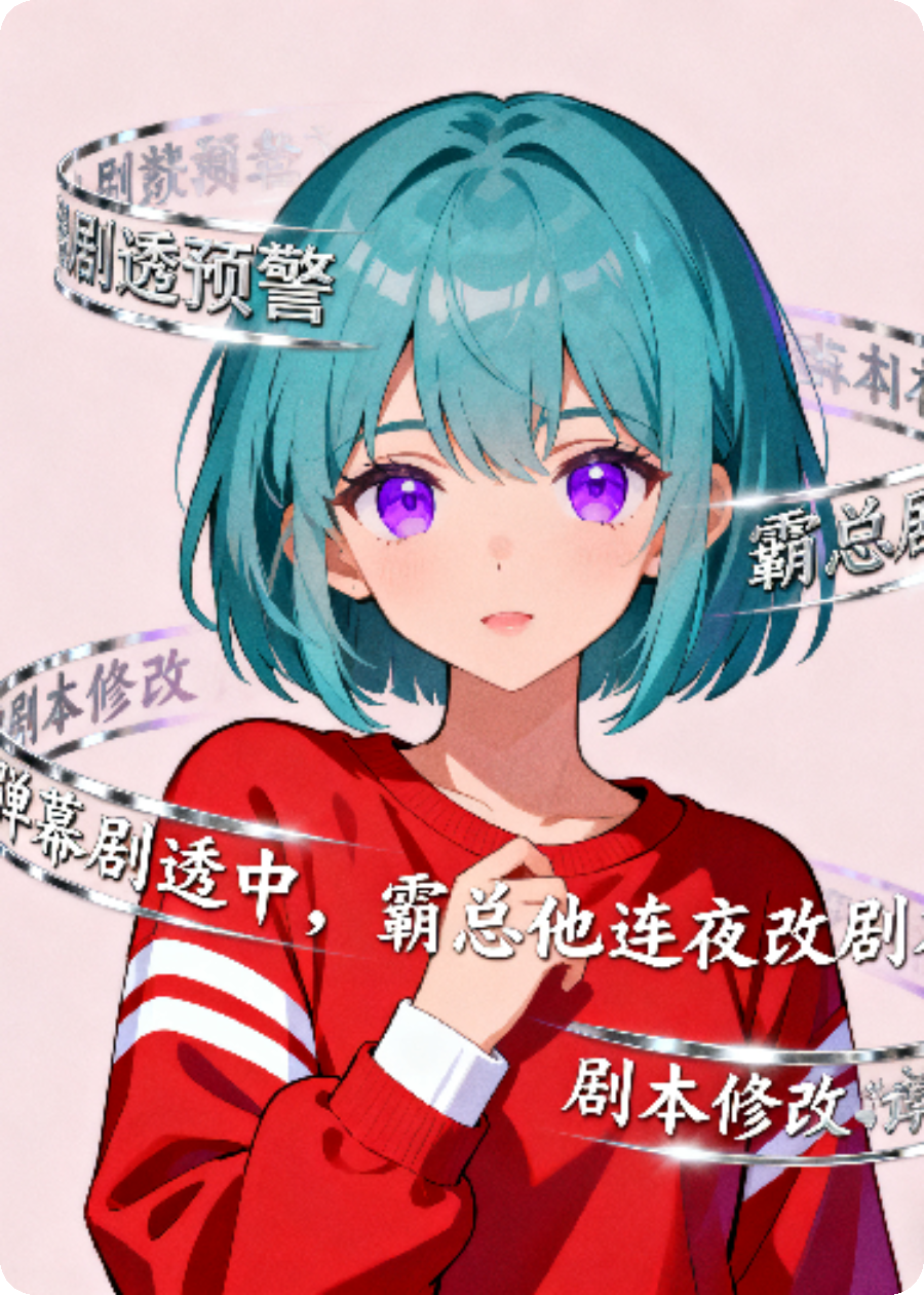 弹幕剧透中，霸总他连夜改剧本
