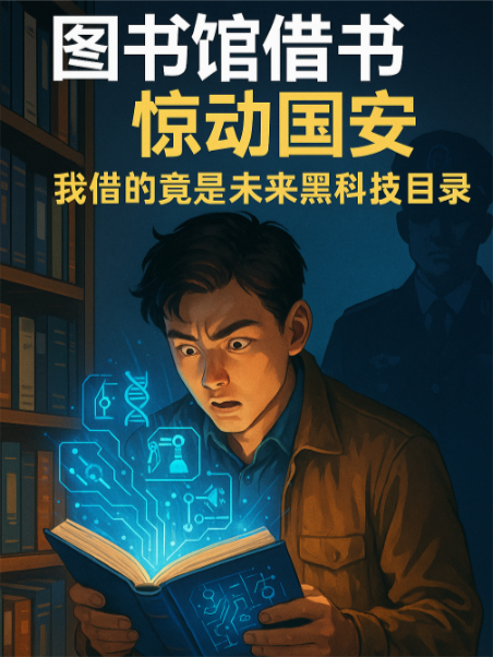 《图书馆借书惊动国安，我借的竟是未来黑科技目录》