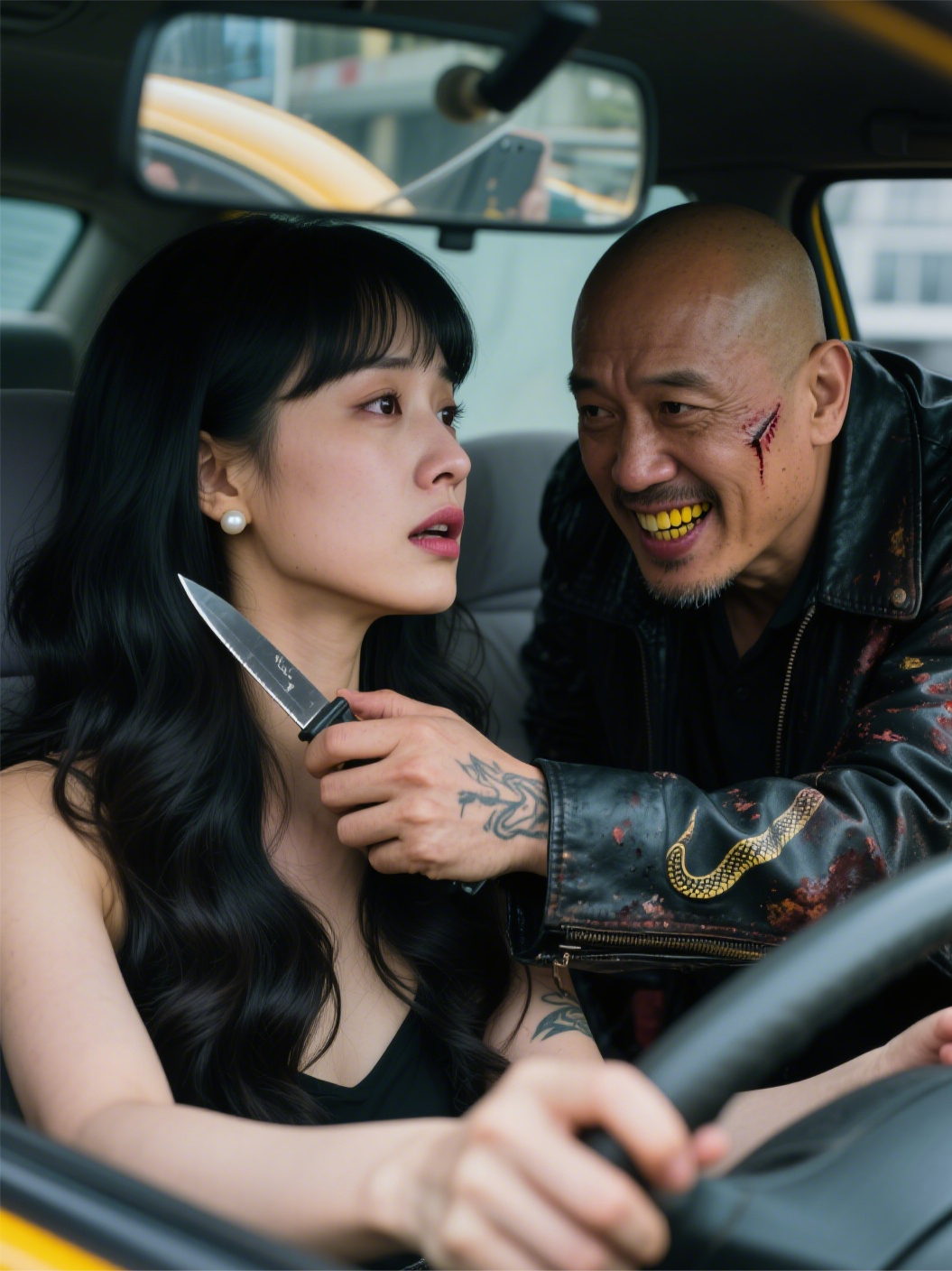出租血案：女司机的绝望呼救与恶魔的冷血逃亡
