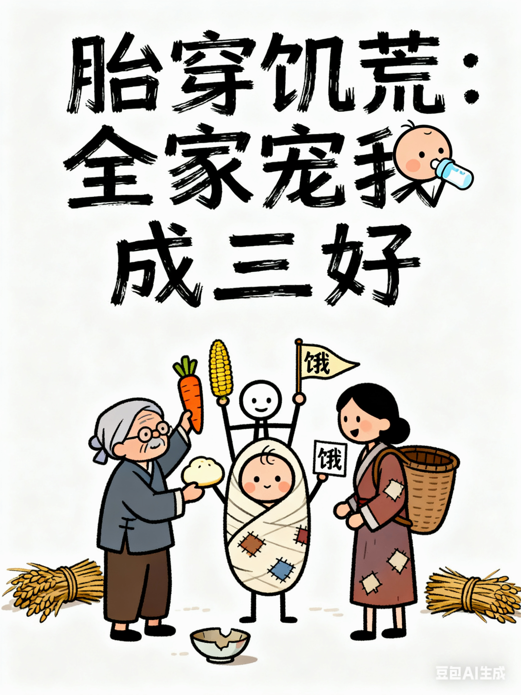 胎穿饥荒：全家宠我成三好
