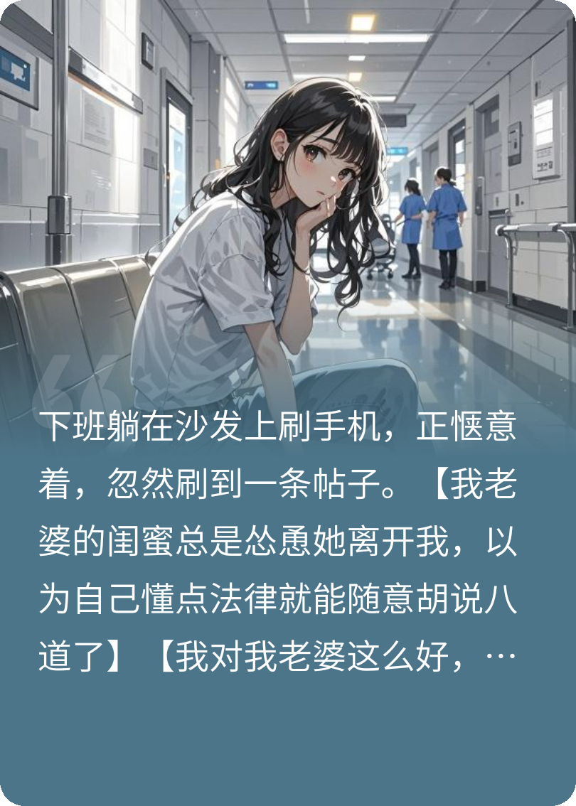 闺蜜被家暴，打电话邀请我去她家