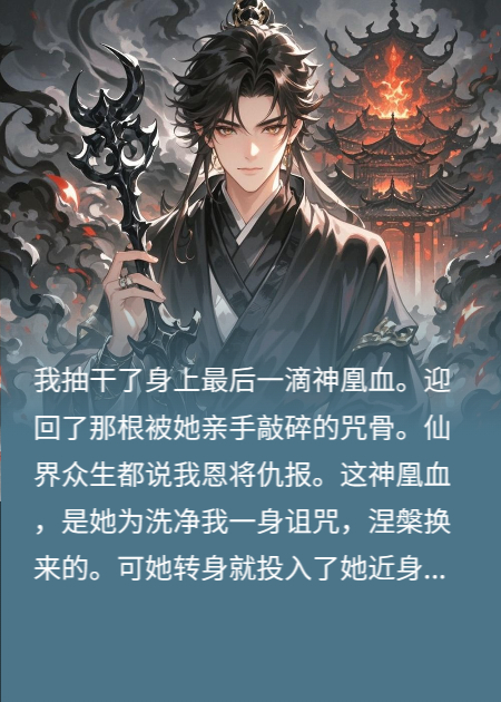 抽干神血换咒骨，神女追悔万万年