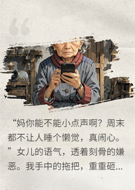 修改遗嘱后，女儿跪着求我