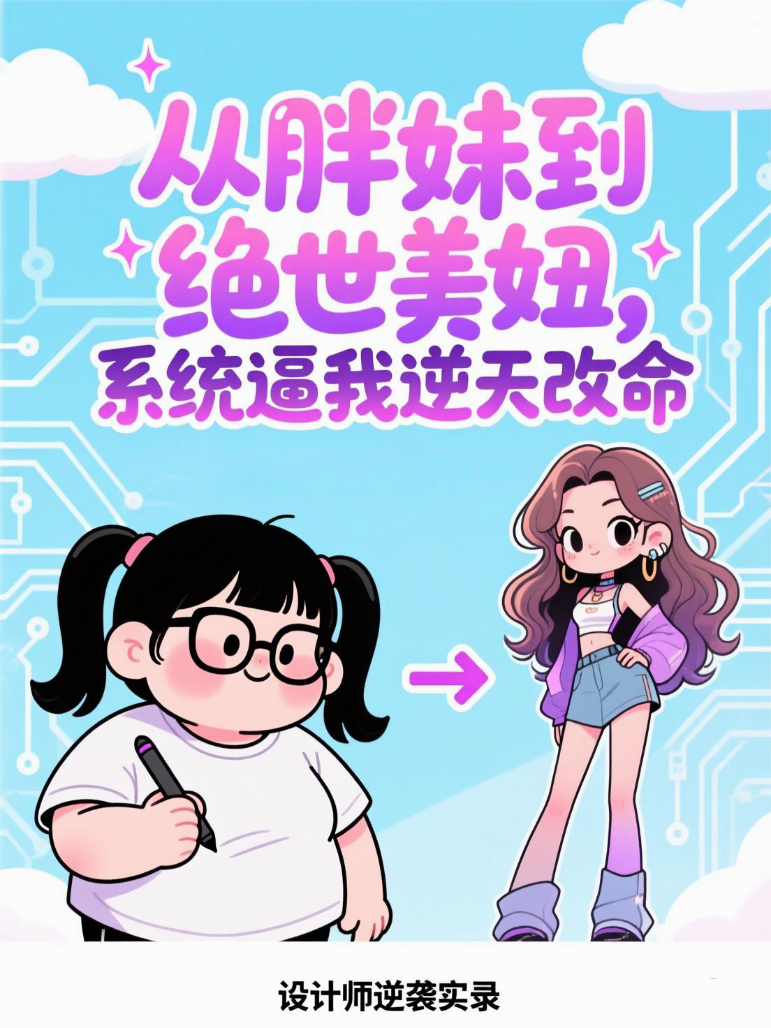 从胖妹到绝世美妞，系统逼我逆天改命
