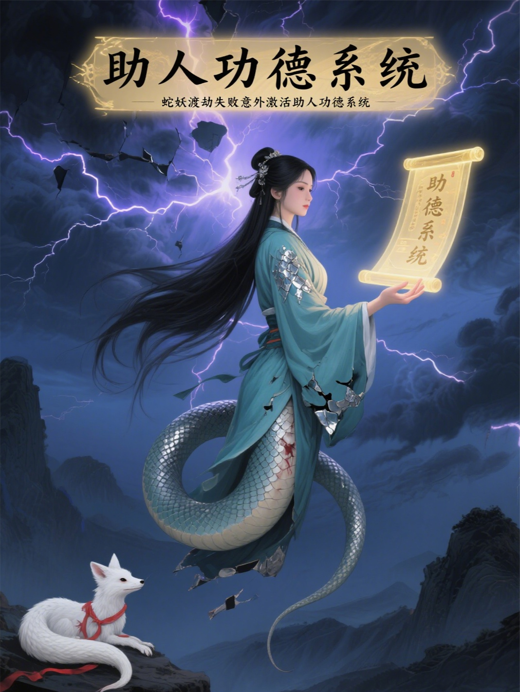 蛇妖渡劫失败意外激活助人功德系统