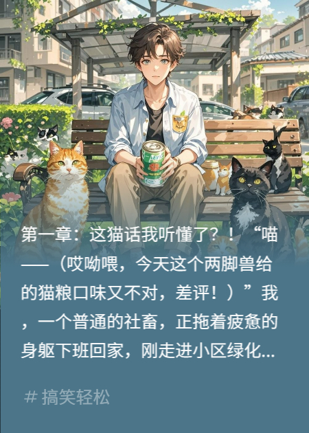 我的邻居猫主子们正在密谋统治两脚兽！