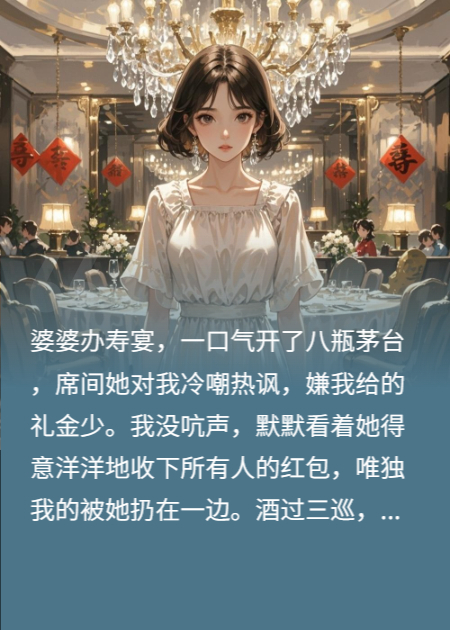 寿宴天价账单，婆婆哭求儿子付