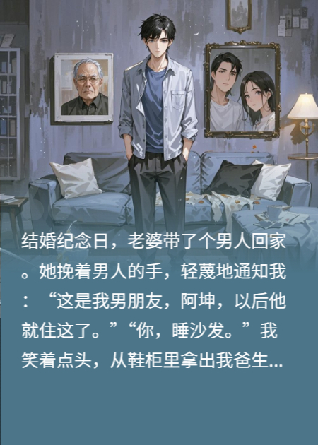 纪念日老婆带野男人回家，我笑着递上拖鞋