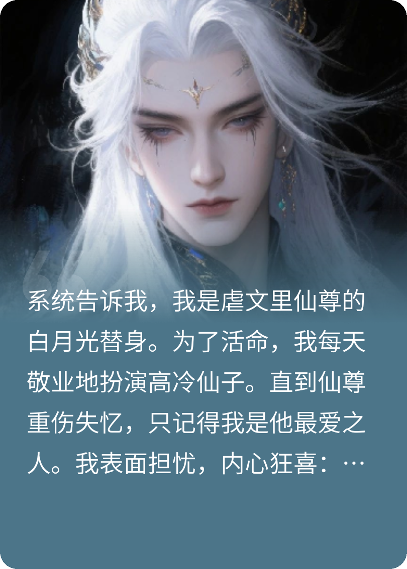 师尊，您认错白月光了
