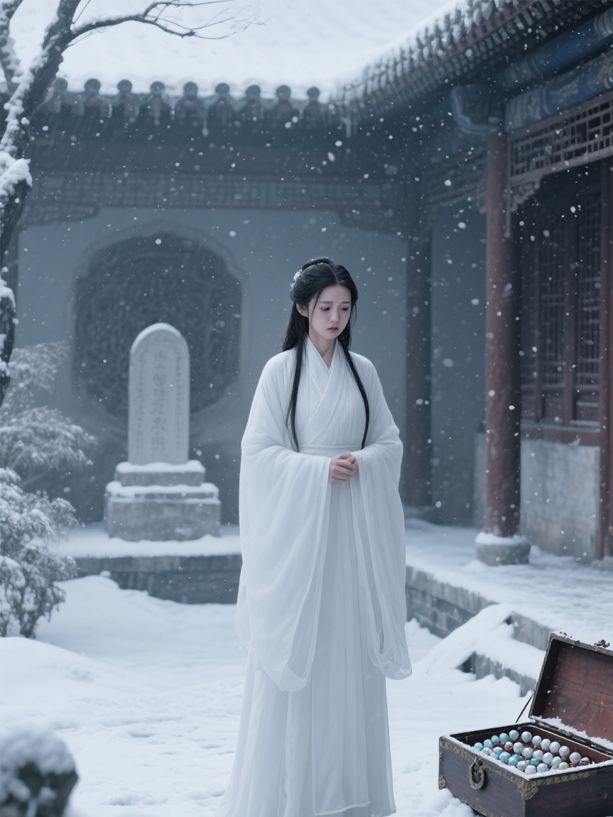 沈微：寒梅立朱门