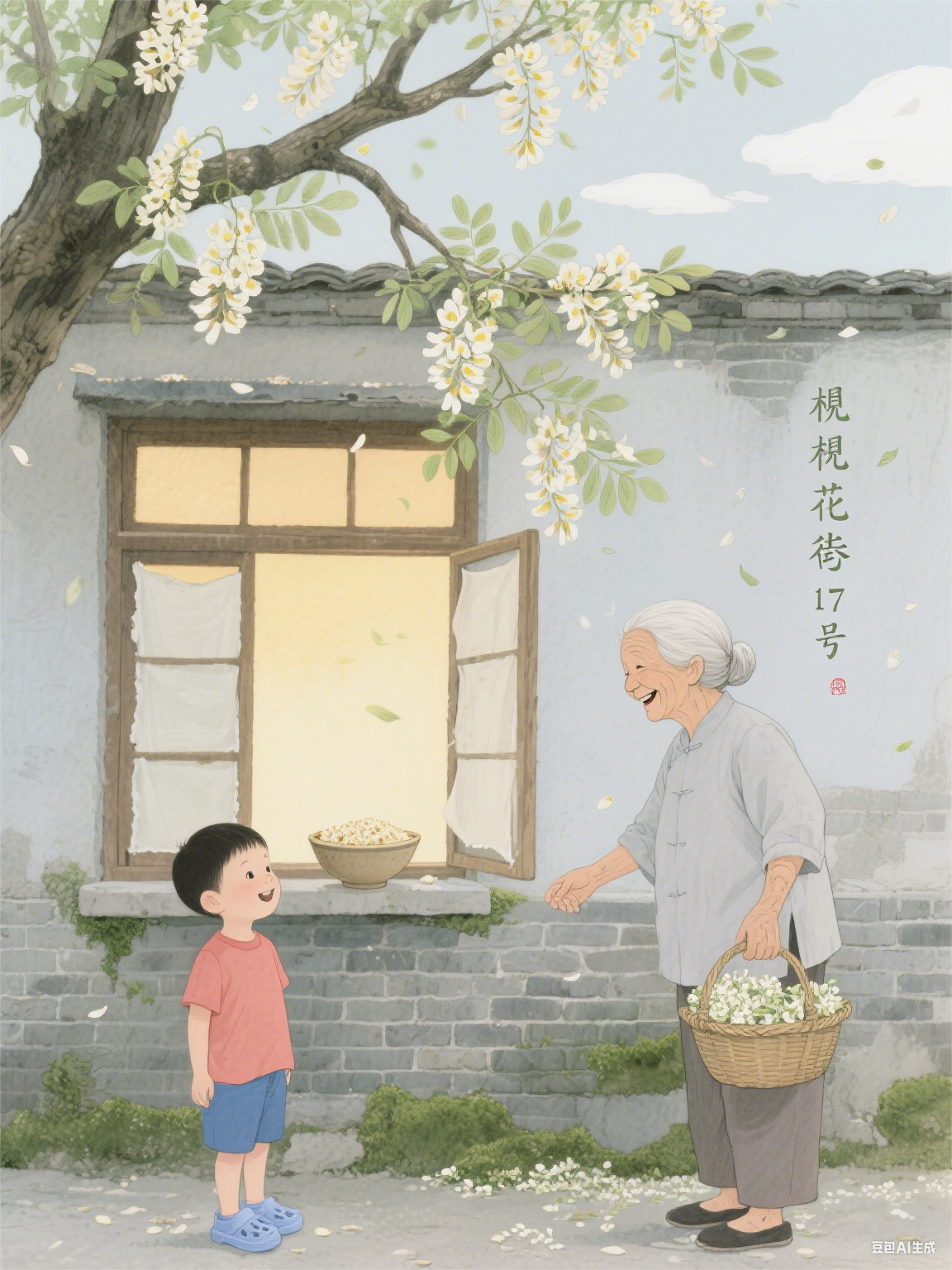 槐花巷里的旧时光