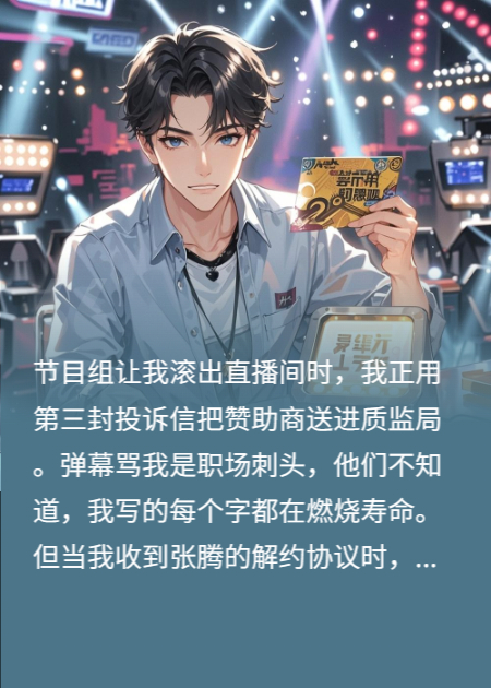 我在综艺用阳寿写投诉信，节目组跪了