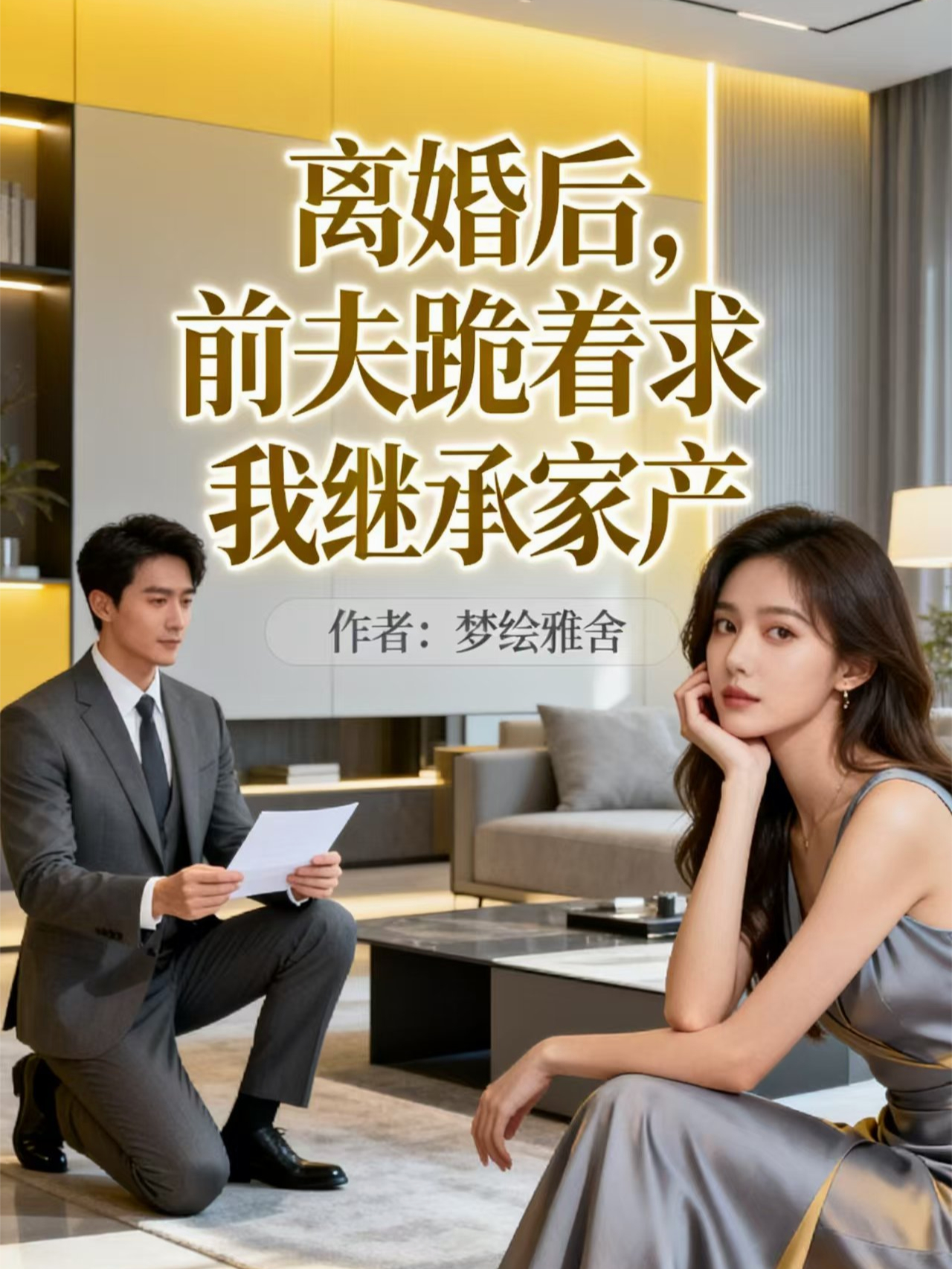 离婚后，前夫跪着求我继承家产