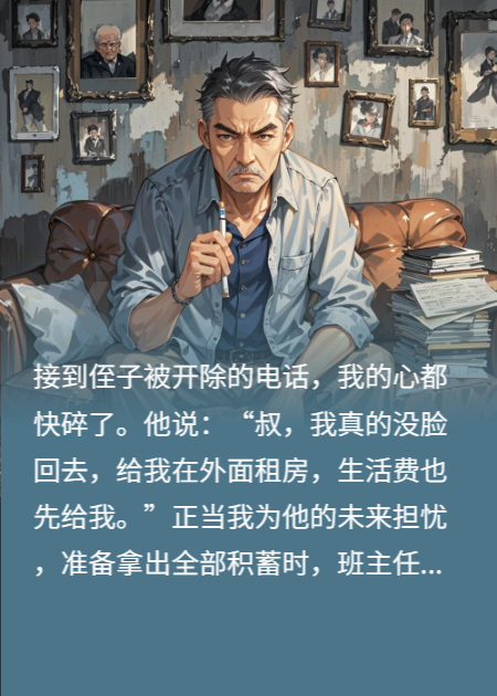 侄子骗走我半生积蓄，我反手送他个“大礼”