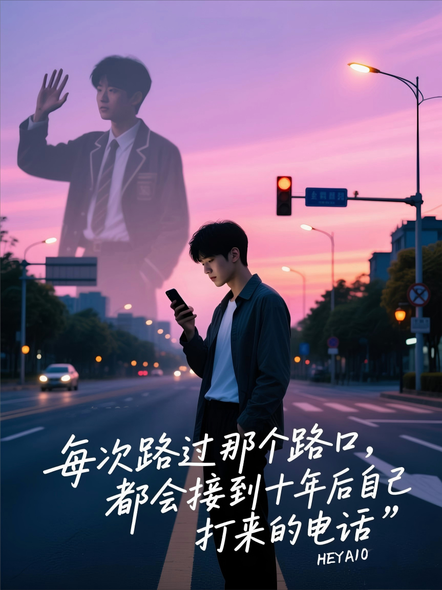 每次路过那个路口，都会接到十年后自己打来的电话