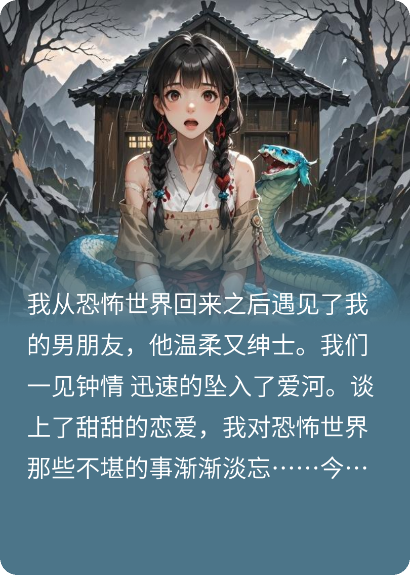 我从恐怖世界回来后遇见我的男朋友，可他，不见了……