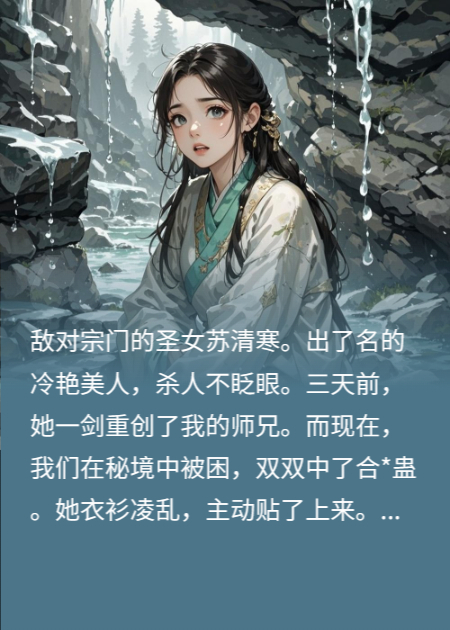 冷艳圣女的蛊，解药竟是我
