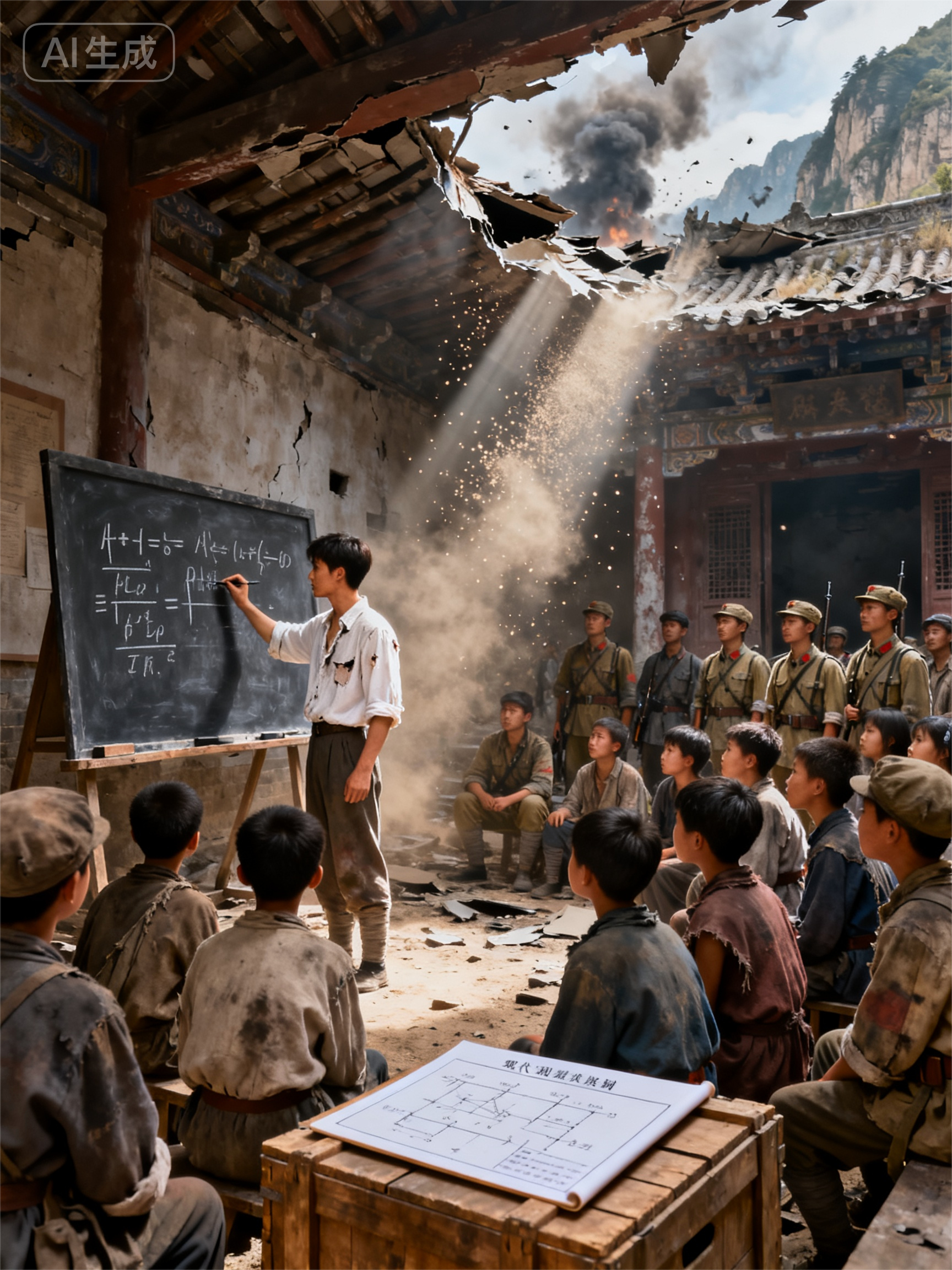我把现代教案，带回了1940年的课堂
