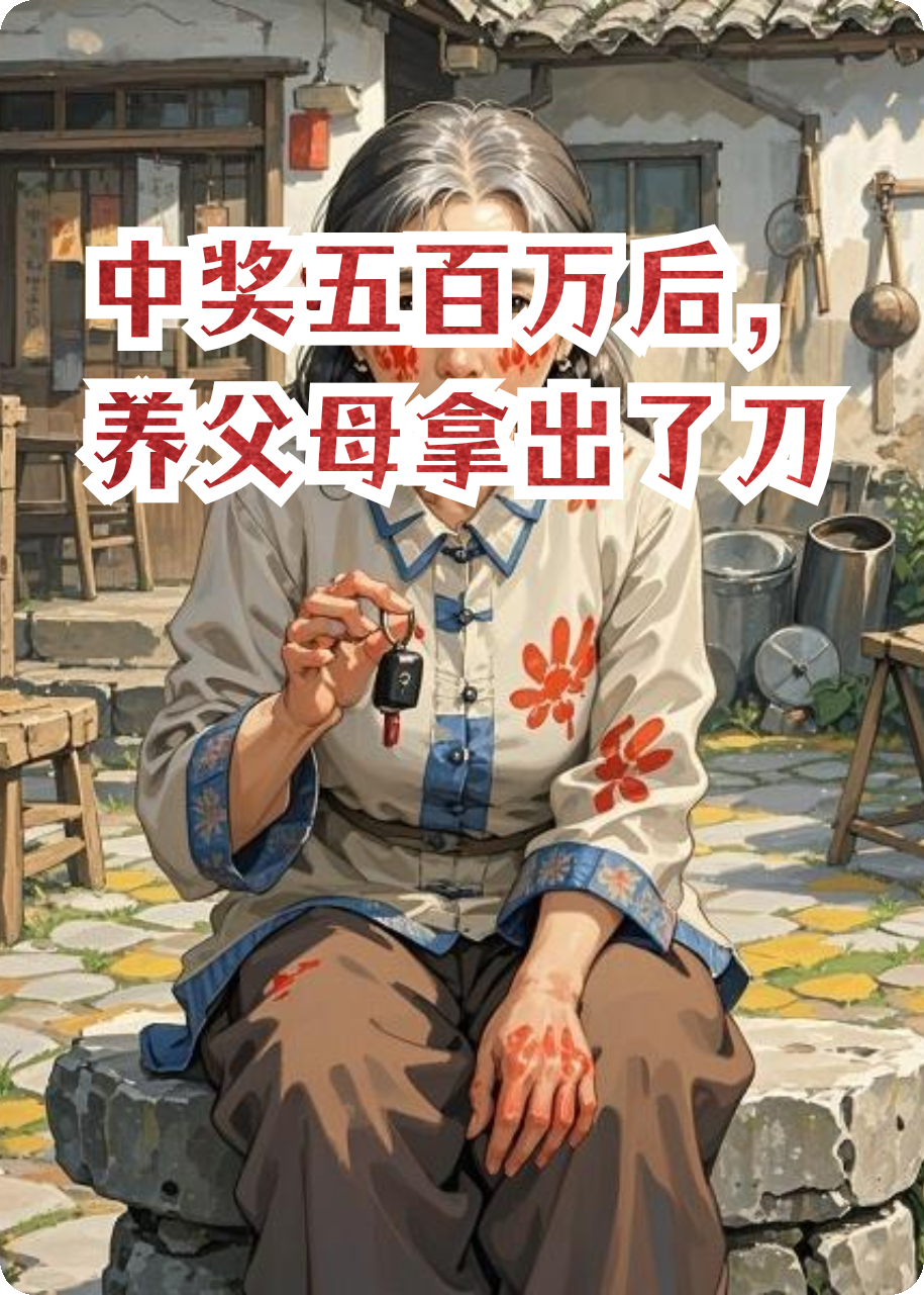 中奖五百万后，养父母拿出了刀