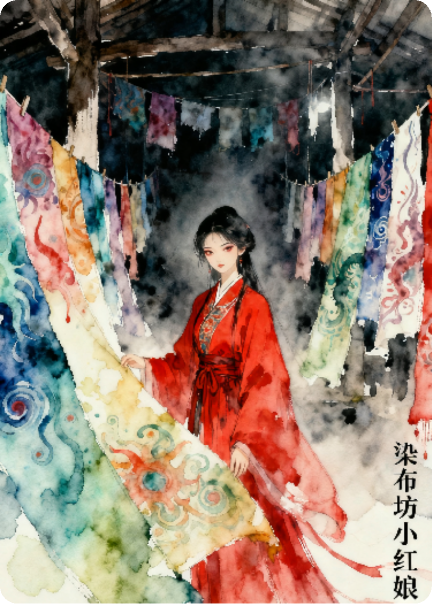染布坊的小红娘
