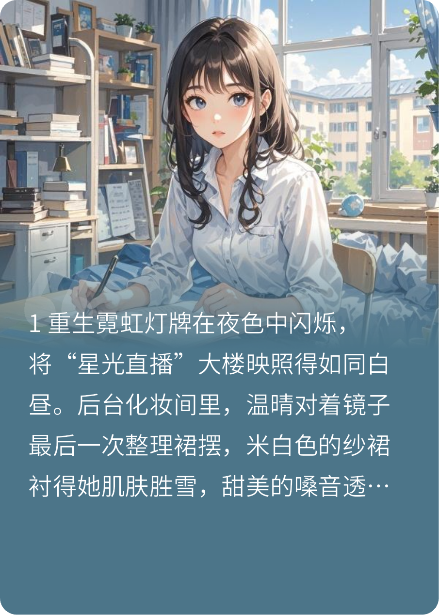 重生之女主播的逆袭复仇记