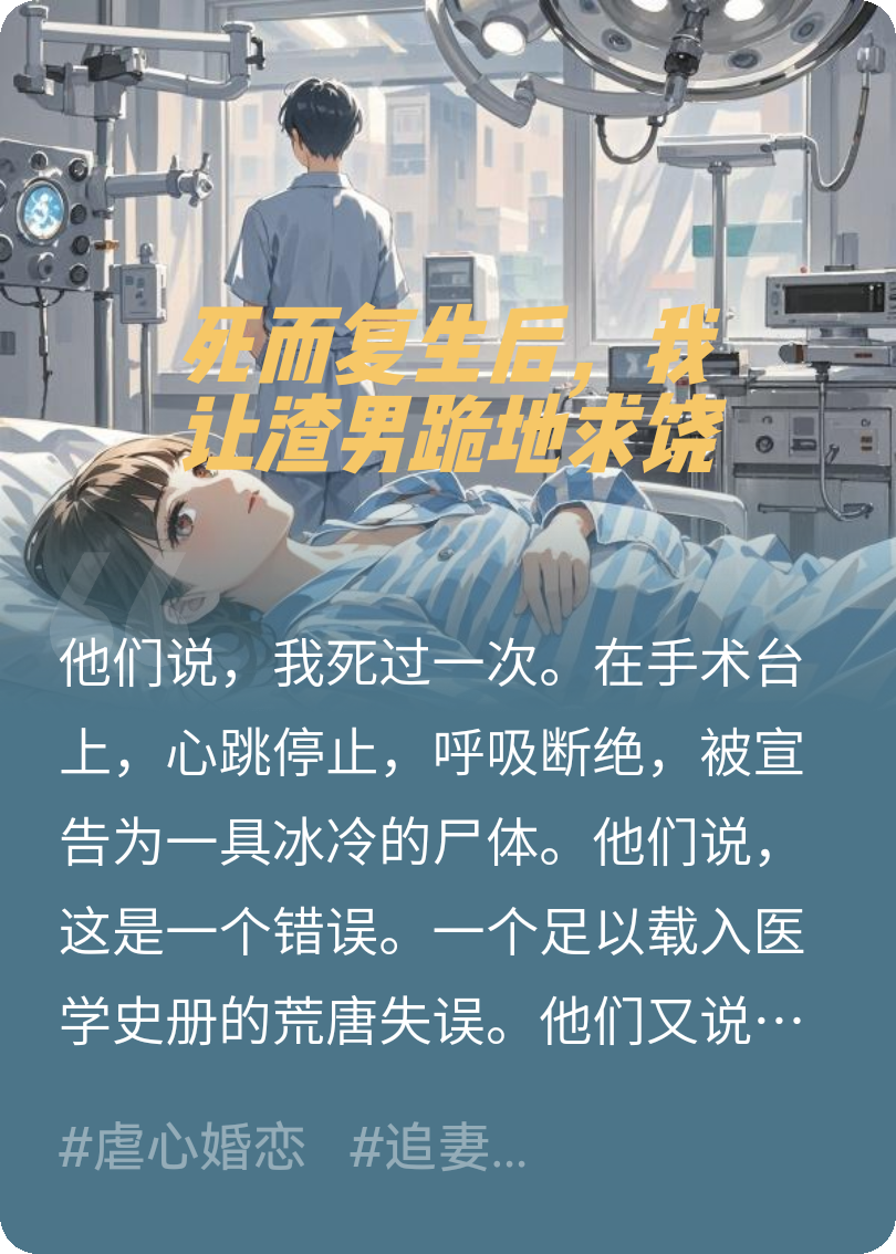 死而复生后，我让渣男跪地求饶