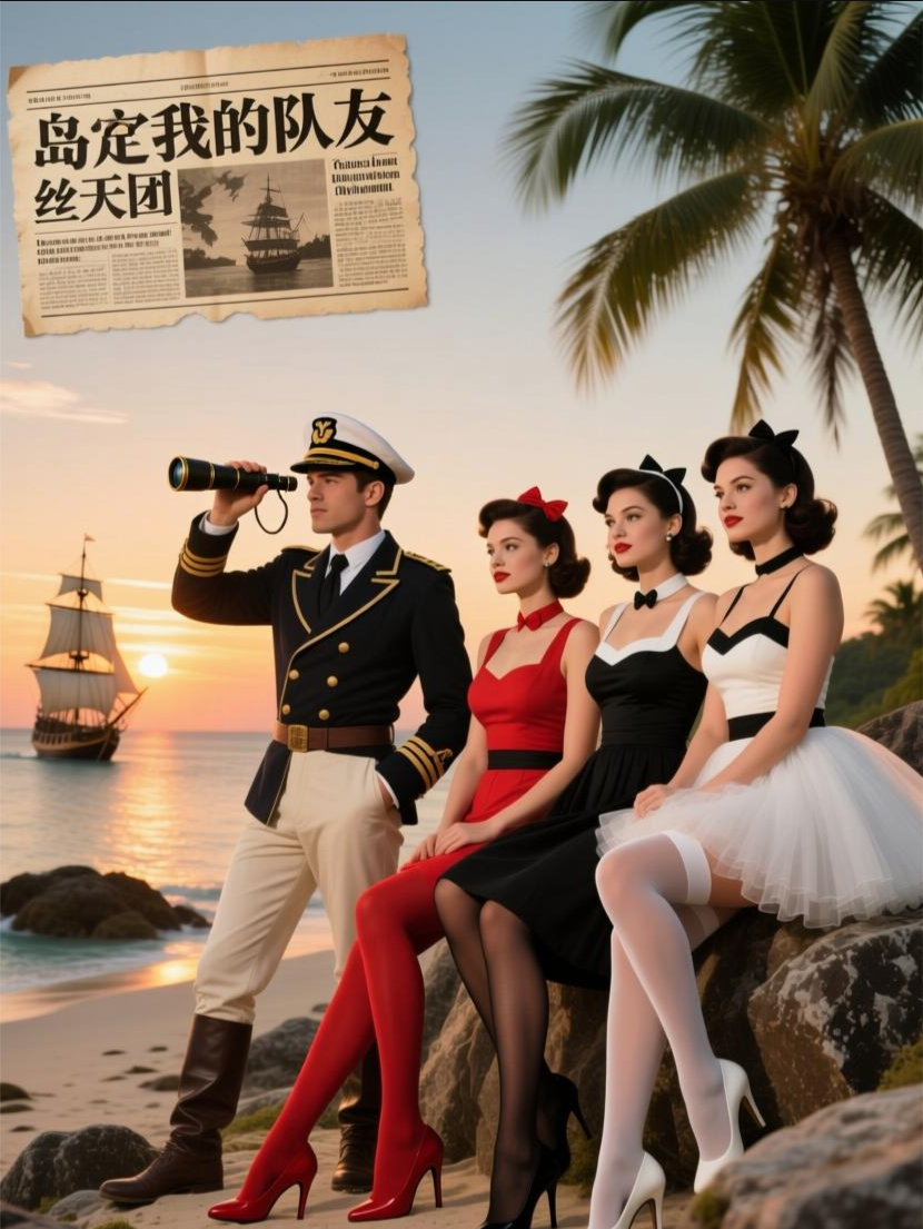 孤岛求生：我的队友是丝袜cos天团