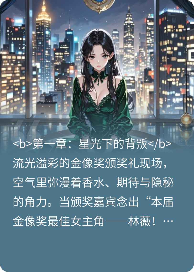 影后遭遇背叛，将他们全部送进监狱