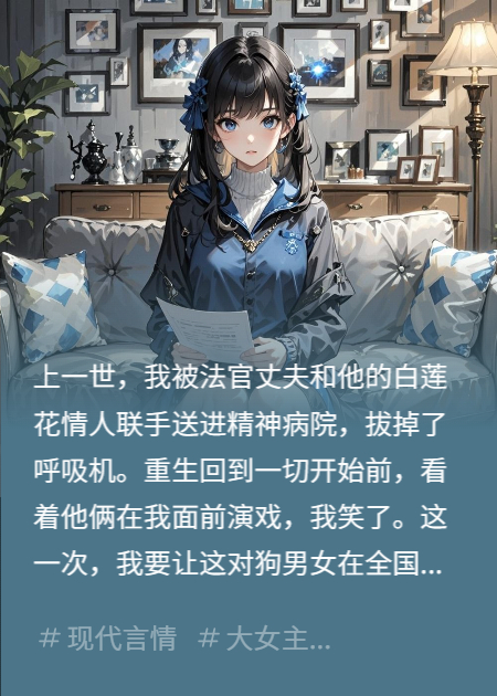 重生后，我让法官丈夫亲手判自己死刑