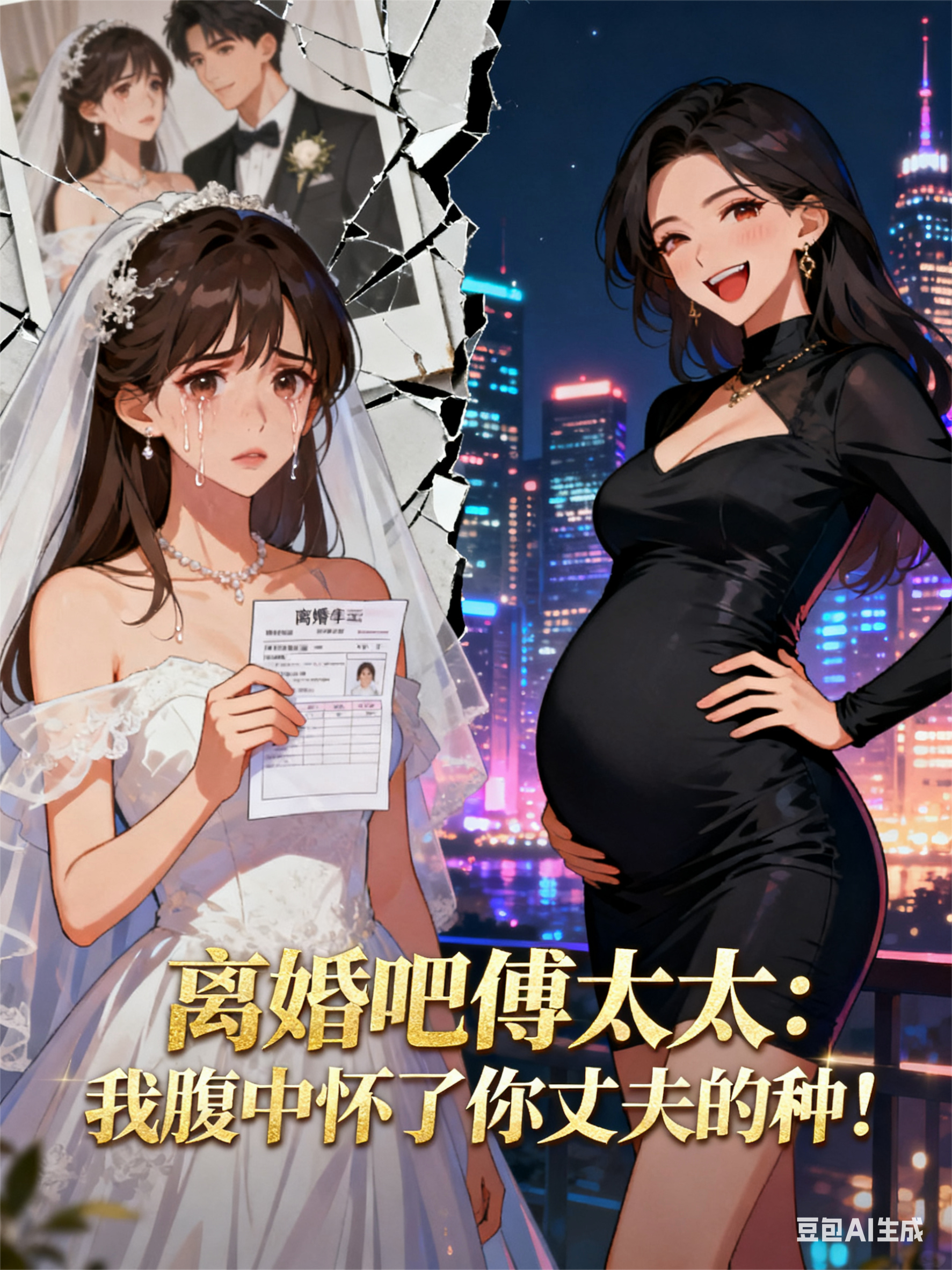 离婚吧傅太太：我腹中怀了你丈夫的种！