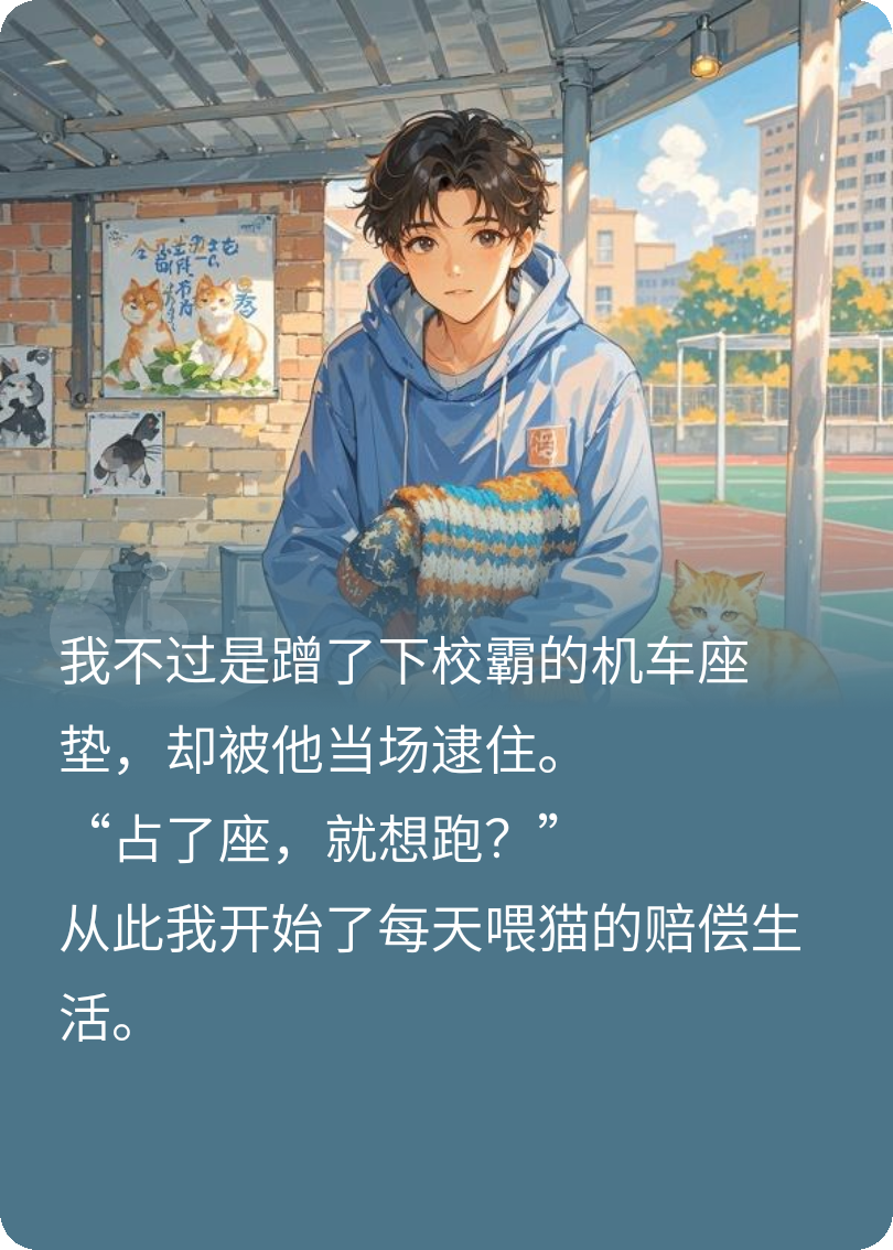 碰瓷校霸后我被猫讹上了