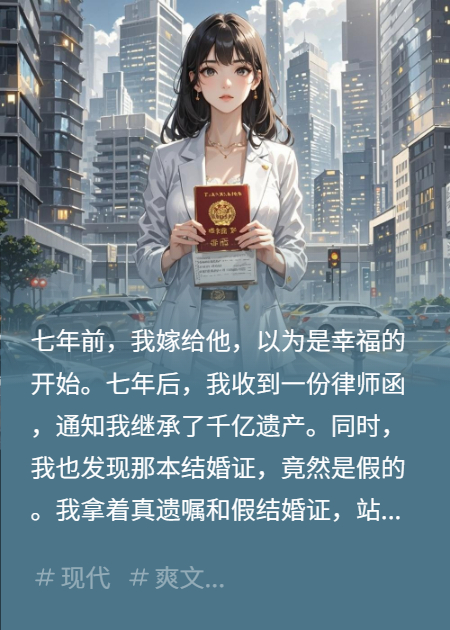 假婚真爱？千亿遗产撕碎七年谎言。