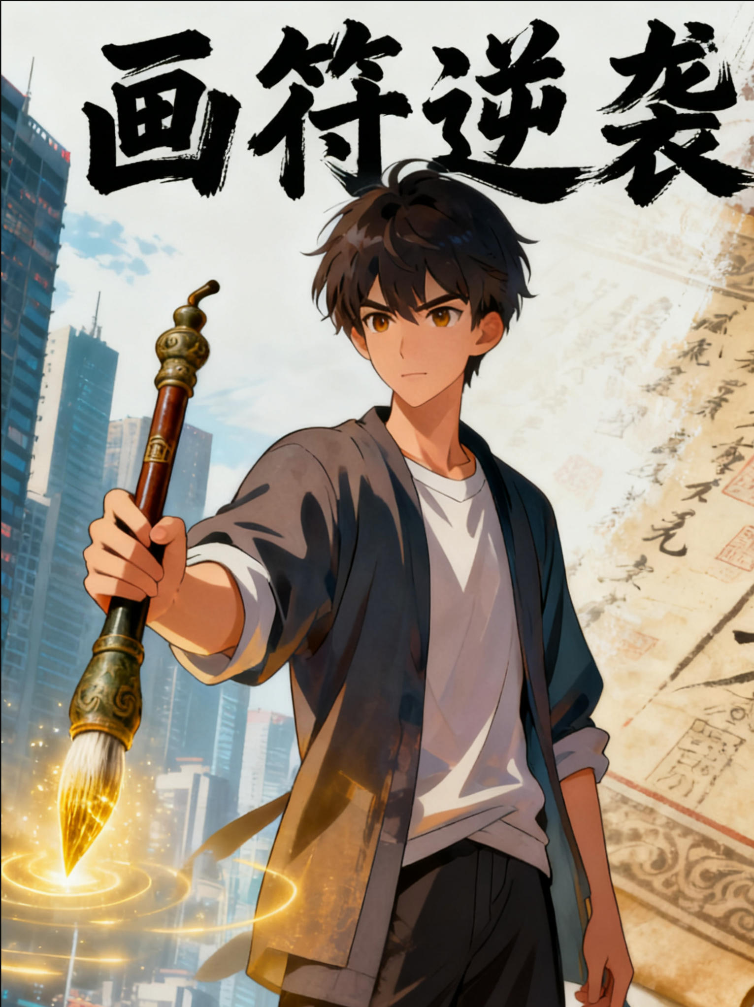 失业考古生捡到神仙毛笔后，我靠画符走上人生巅峰