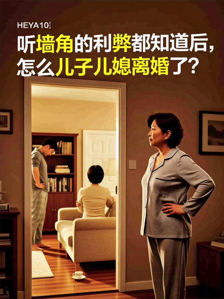 听墙角的利弊都知道后，怎么儿子儿媳离婚了？