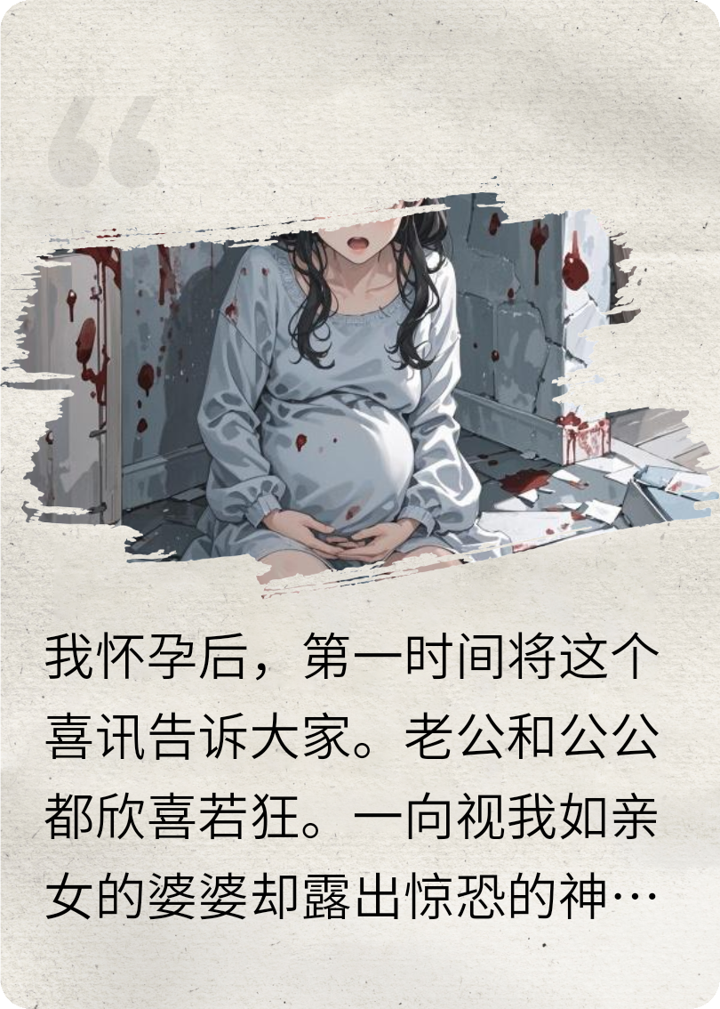 怀孕后婆婆一下想弄掉我的孩子