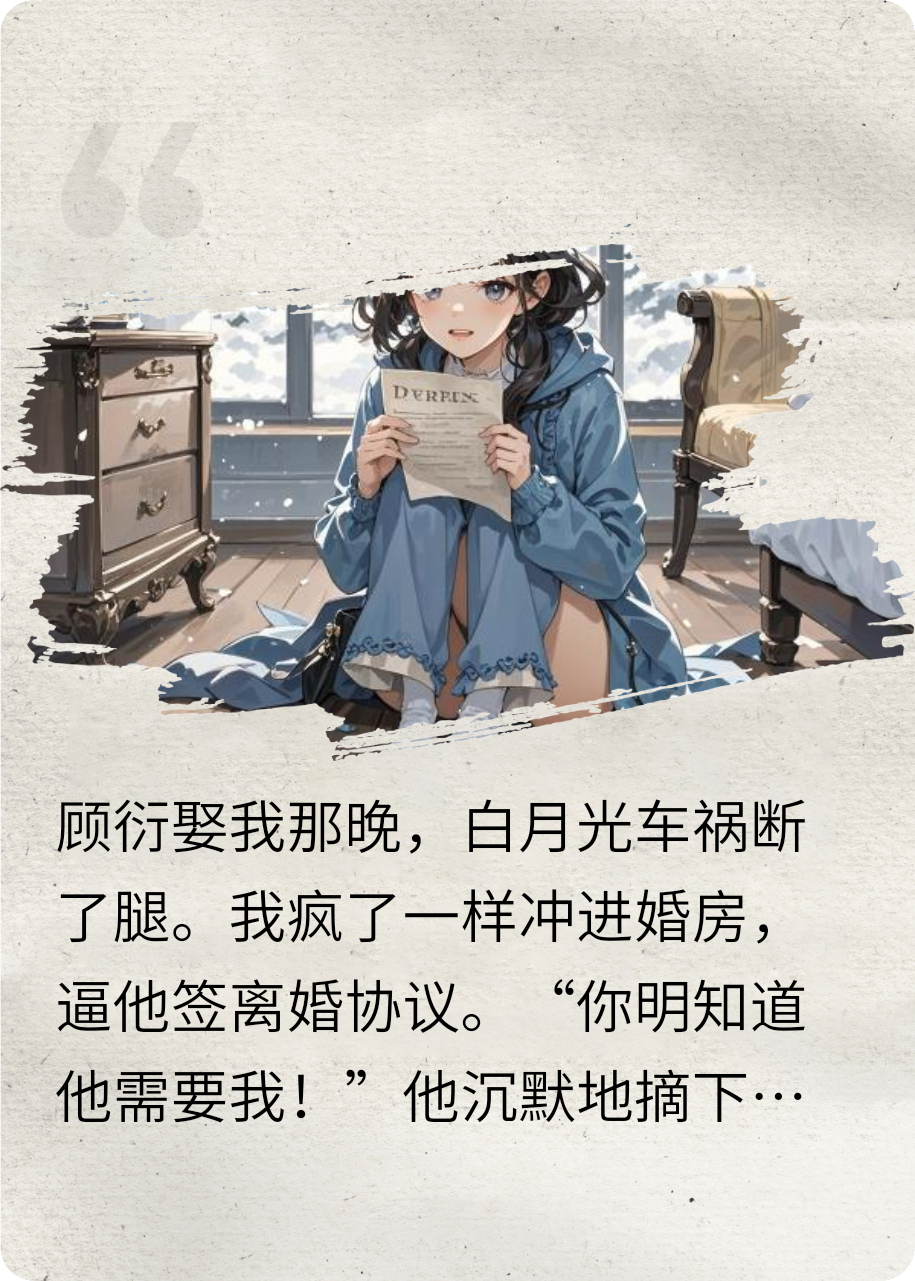替身夫人醒悟后，前夫他已再娶