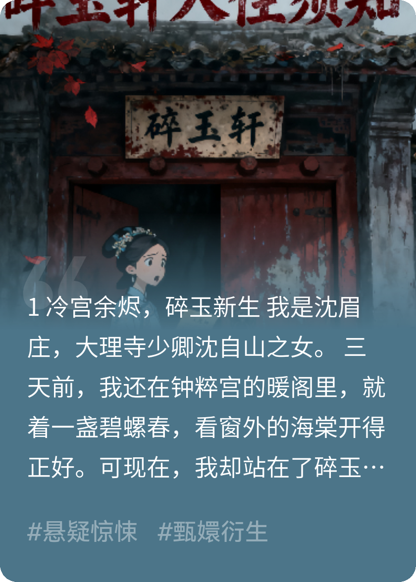 碎玉轩入住须知