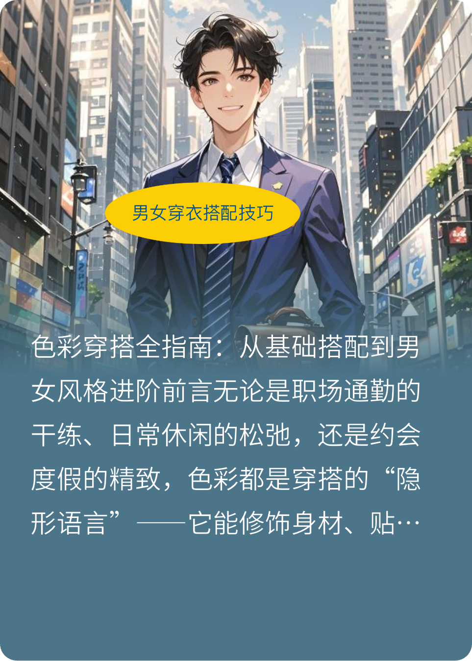 男女穿衣搭配指南