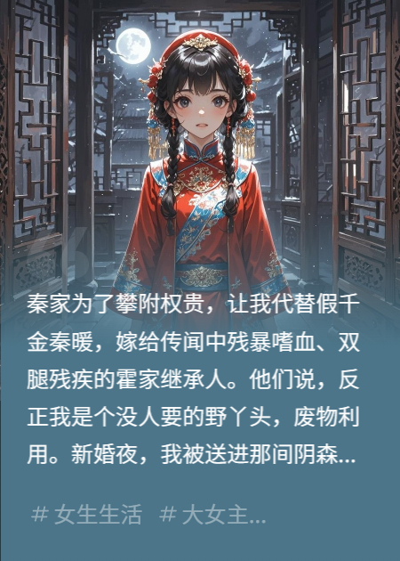 替嫁夜，残疾新郎叫出了我的真名