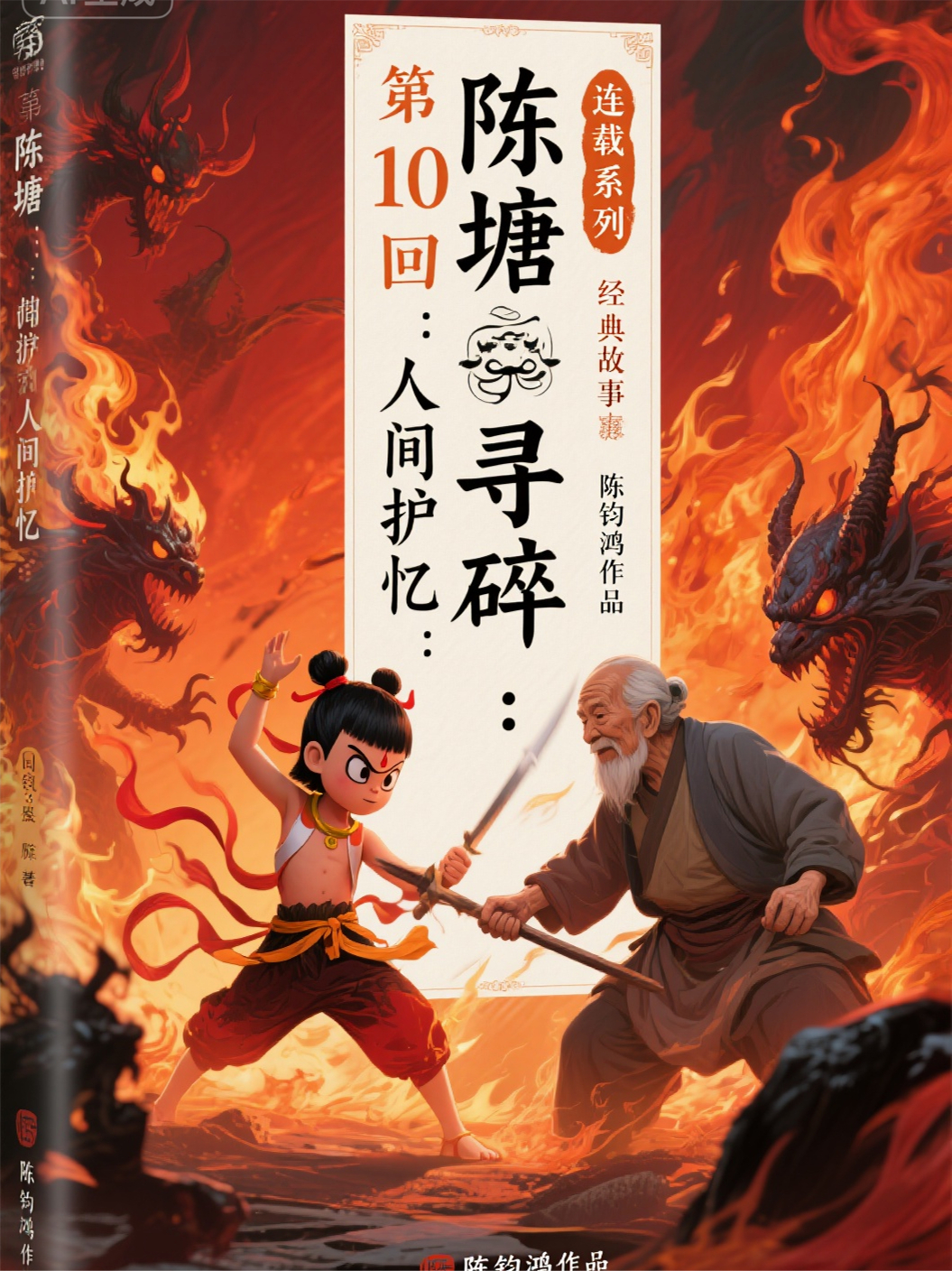 哪吒5卷第20部轮回迷局第10回陈塘寻碎：人间护忆