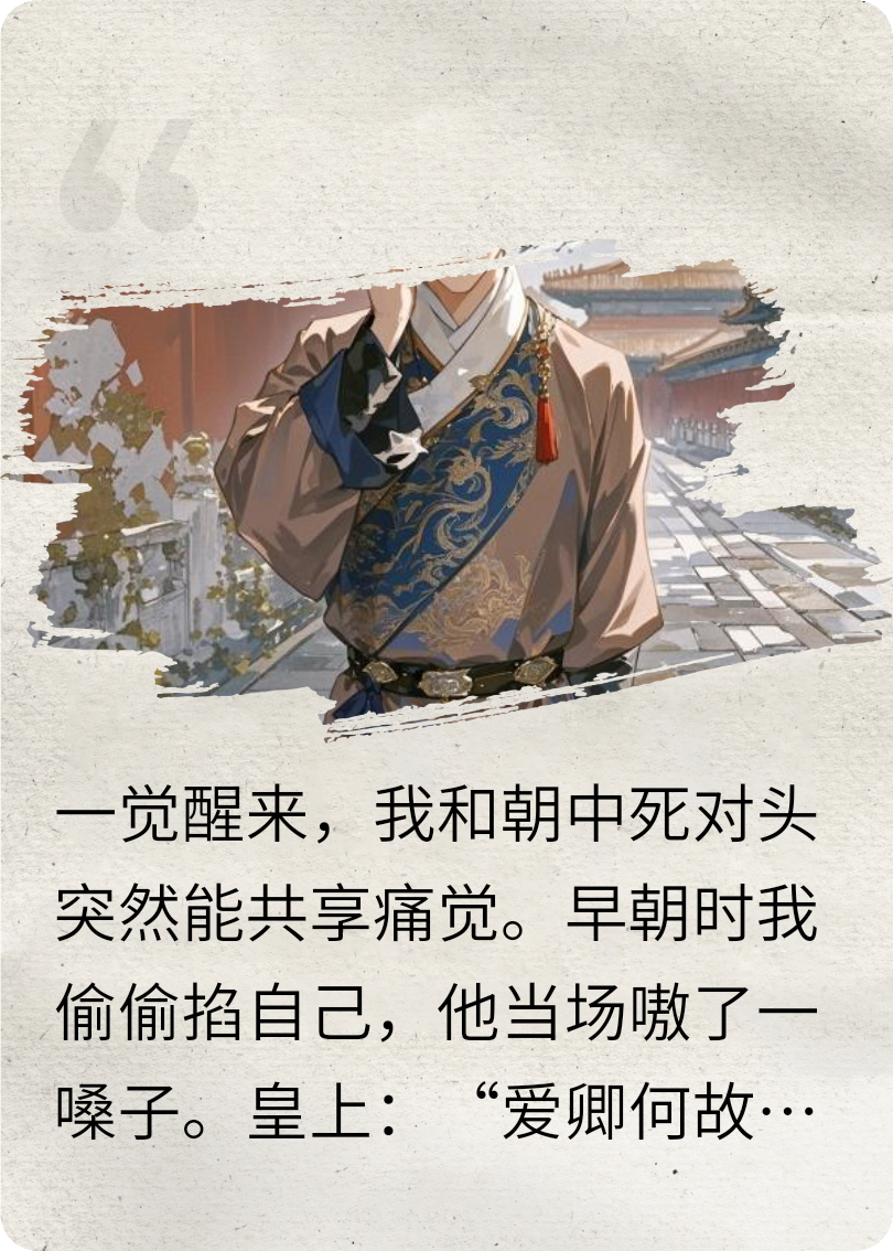 和死对头共享痛觉后，在朝堂互相碰瓷