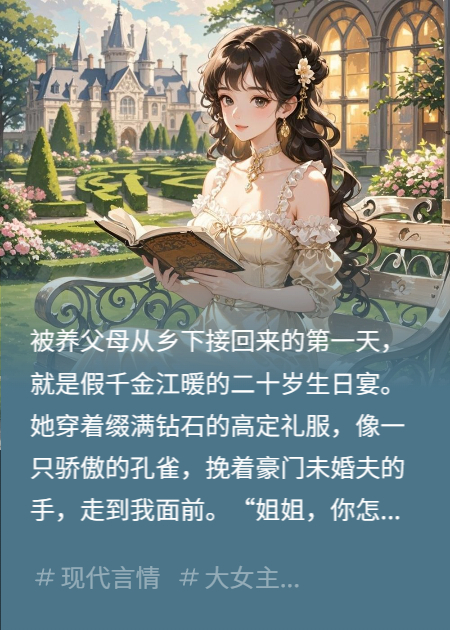 假千金在生日宴上赶我走，首富夫妻却当场认我当亲女儿