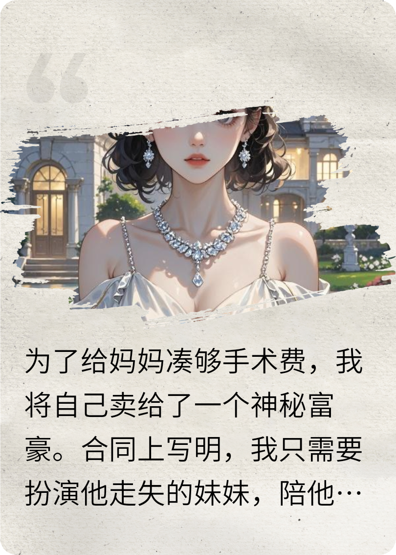 为母治病签下替身契约，疯批哥哥竟撕掉合同囚禁我